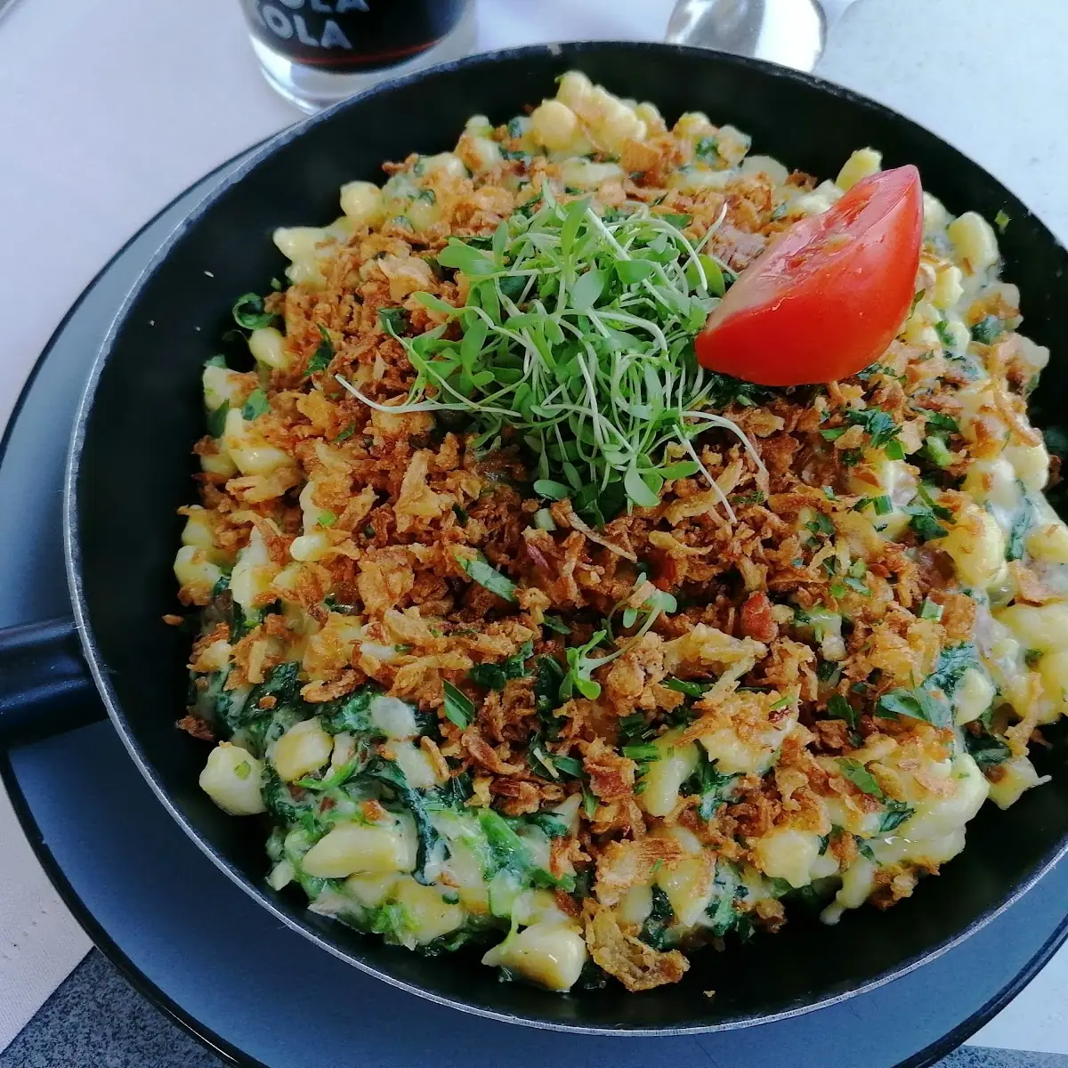 Zillertaler Spinatspätzle