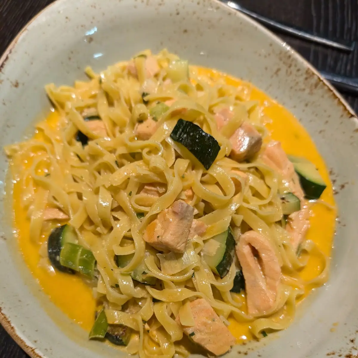 Tagliatelle with Salmon