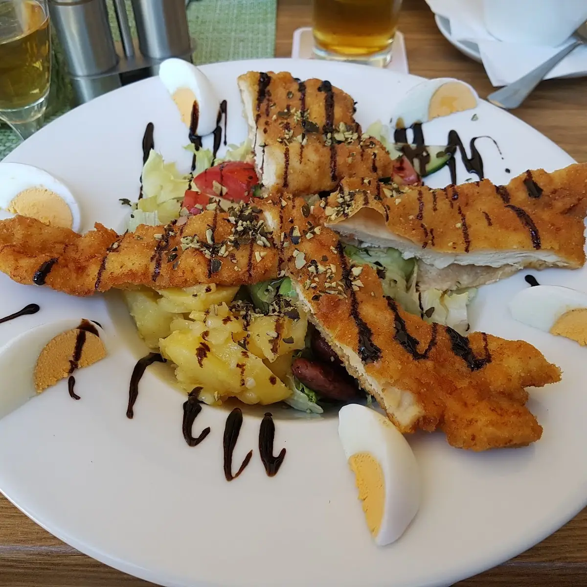 Backhendlsalat