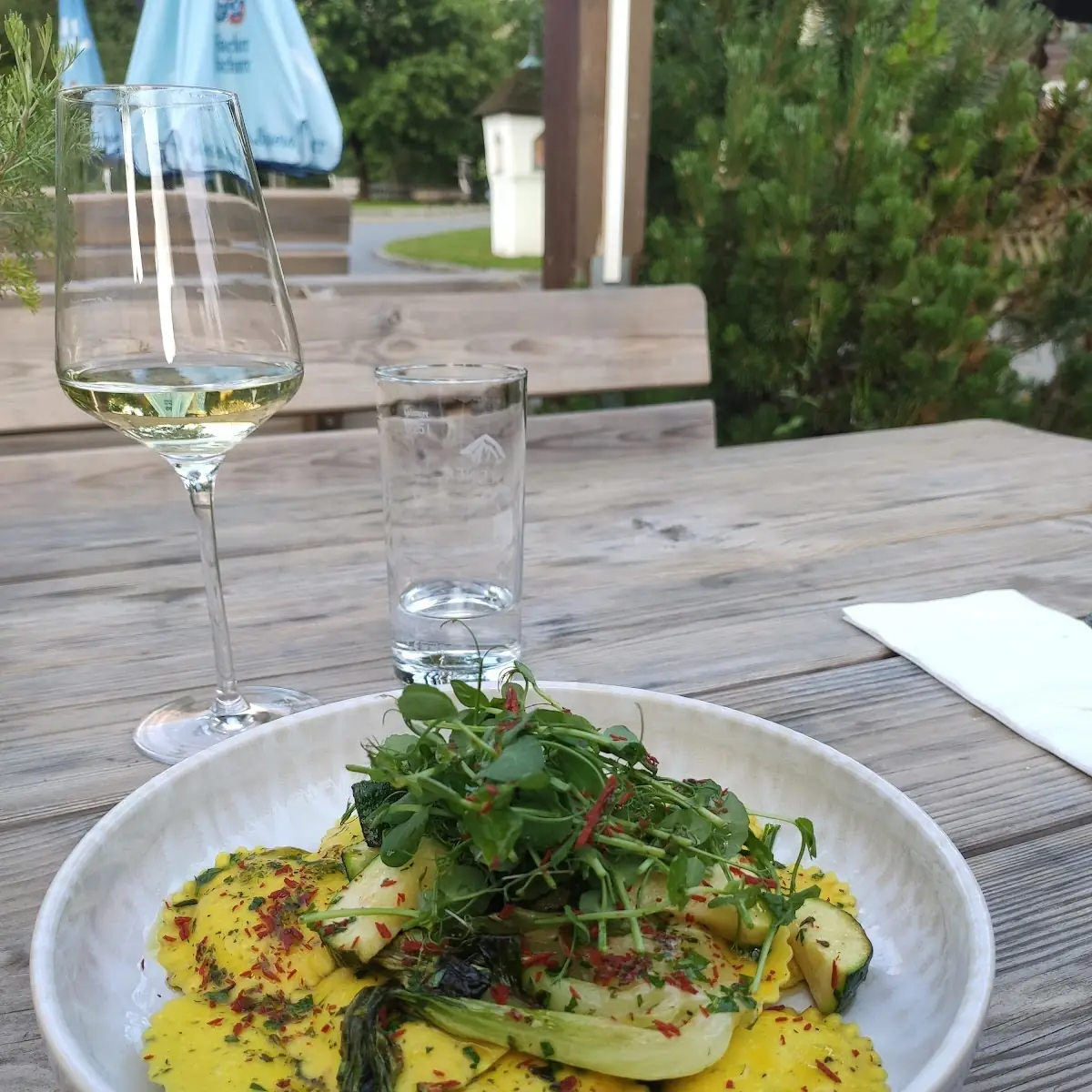 Frischkäsetortellini