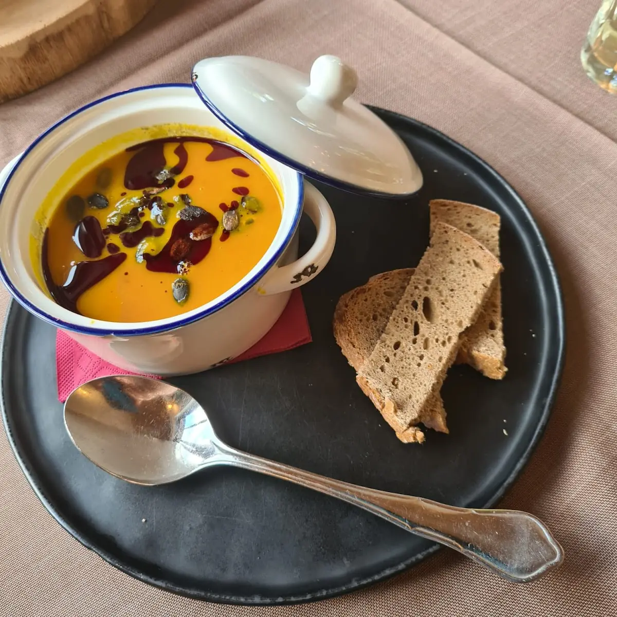 Kürbiscremesuppe