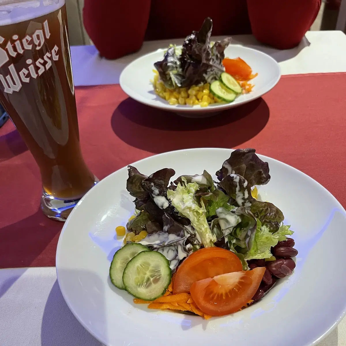 Salat Zum Cordon Bleu