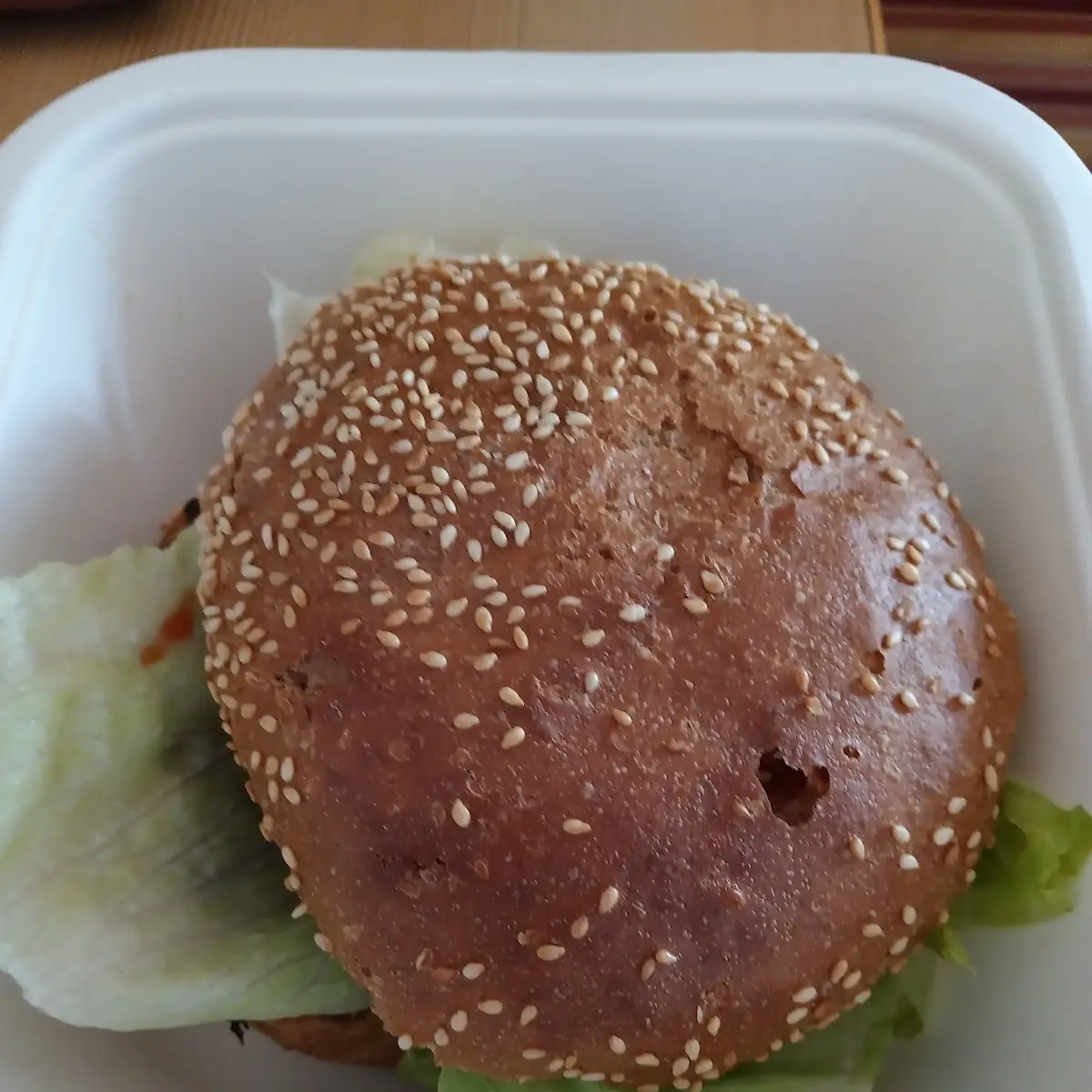 Classic Burger Mit Pommes