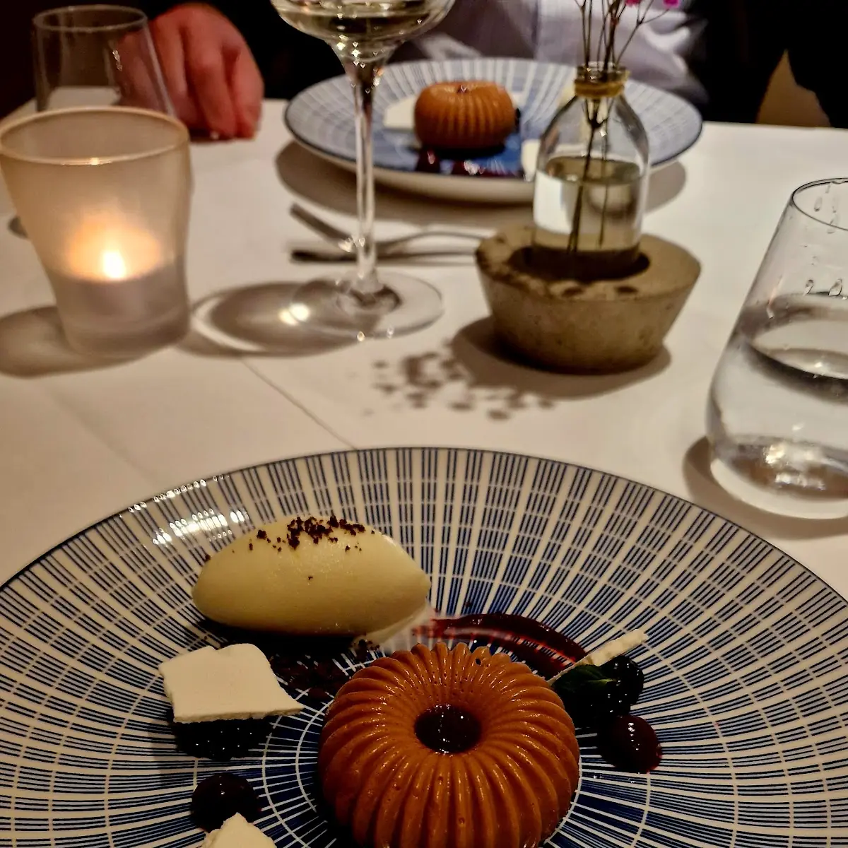 Weißes Schokoladen - Zitronensorbet