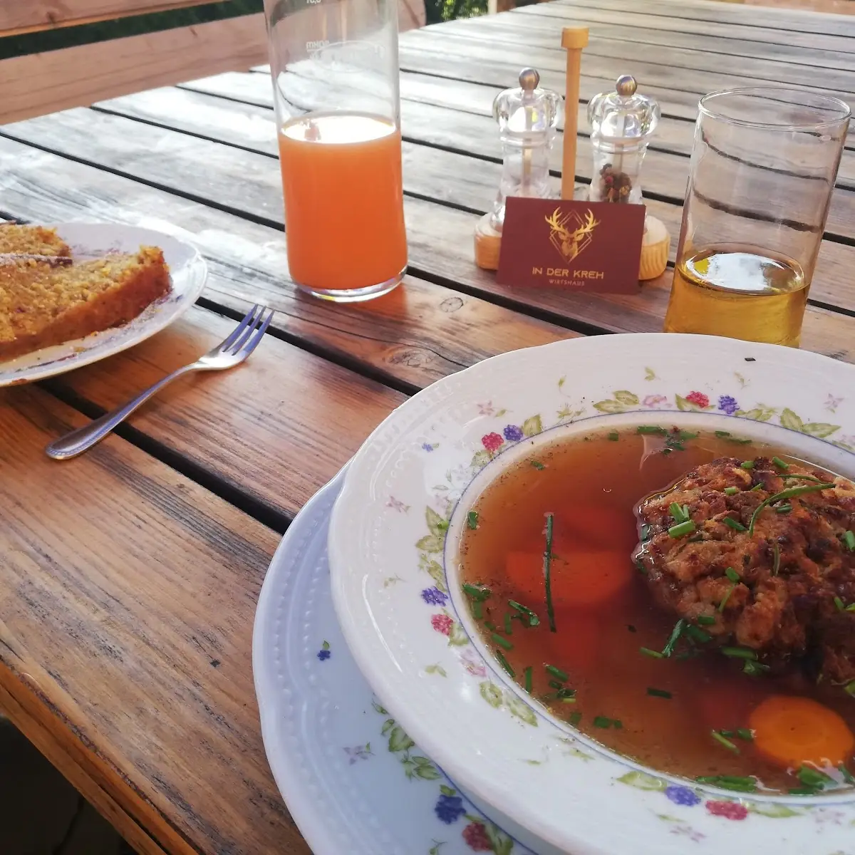 Kaspressknödelsuppe