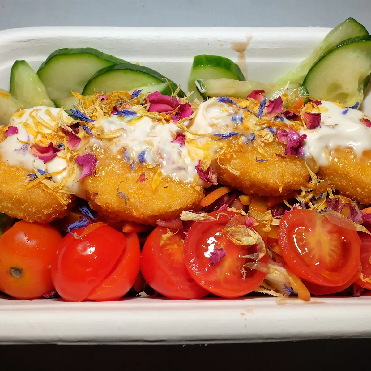 Vegabn Nugget Salad
