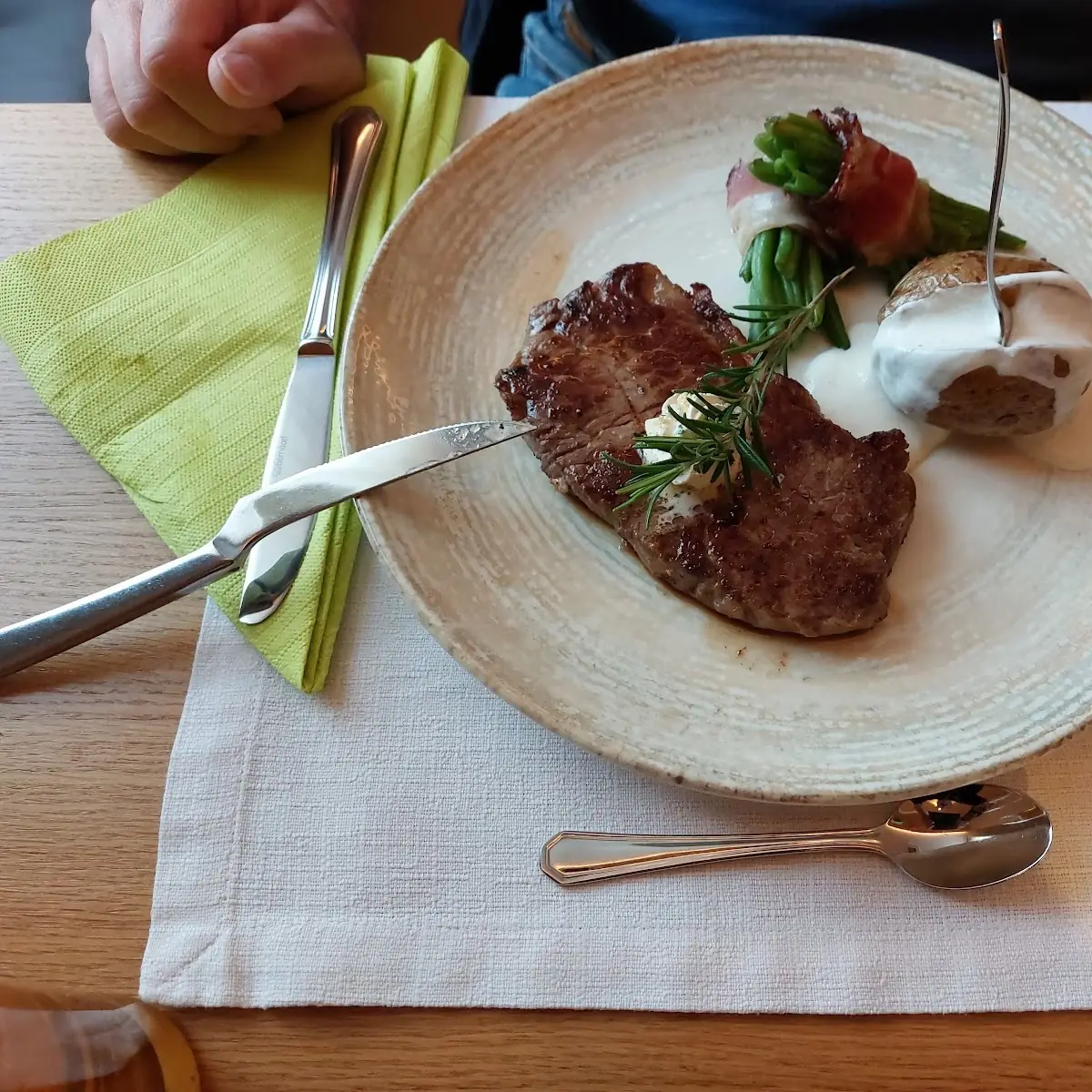 Gutes Stück Fleisch Vom Rind