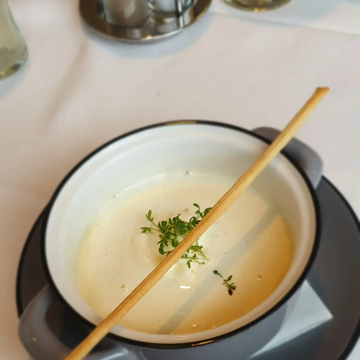 Spargelcremesuppe
