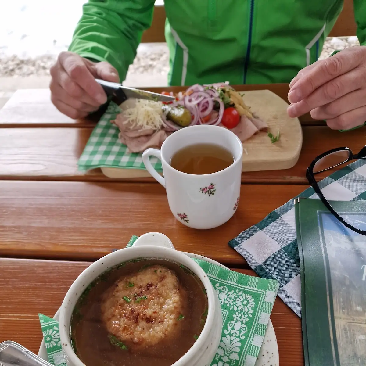 Kaspressknödelsuppe