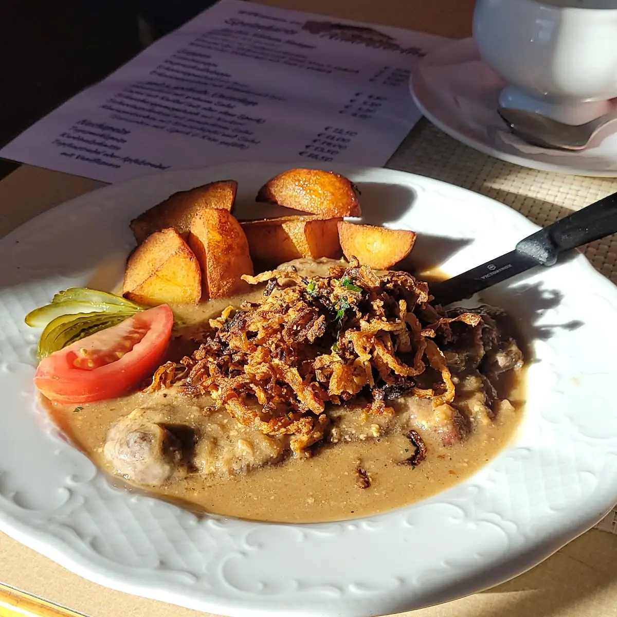 Zwiebelrostbraten