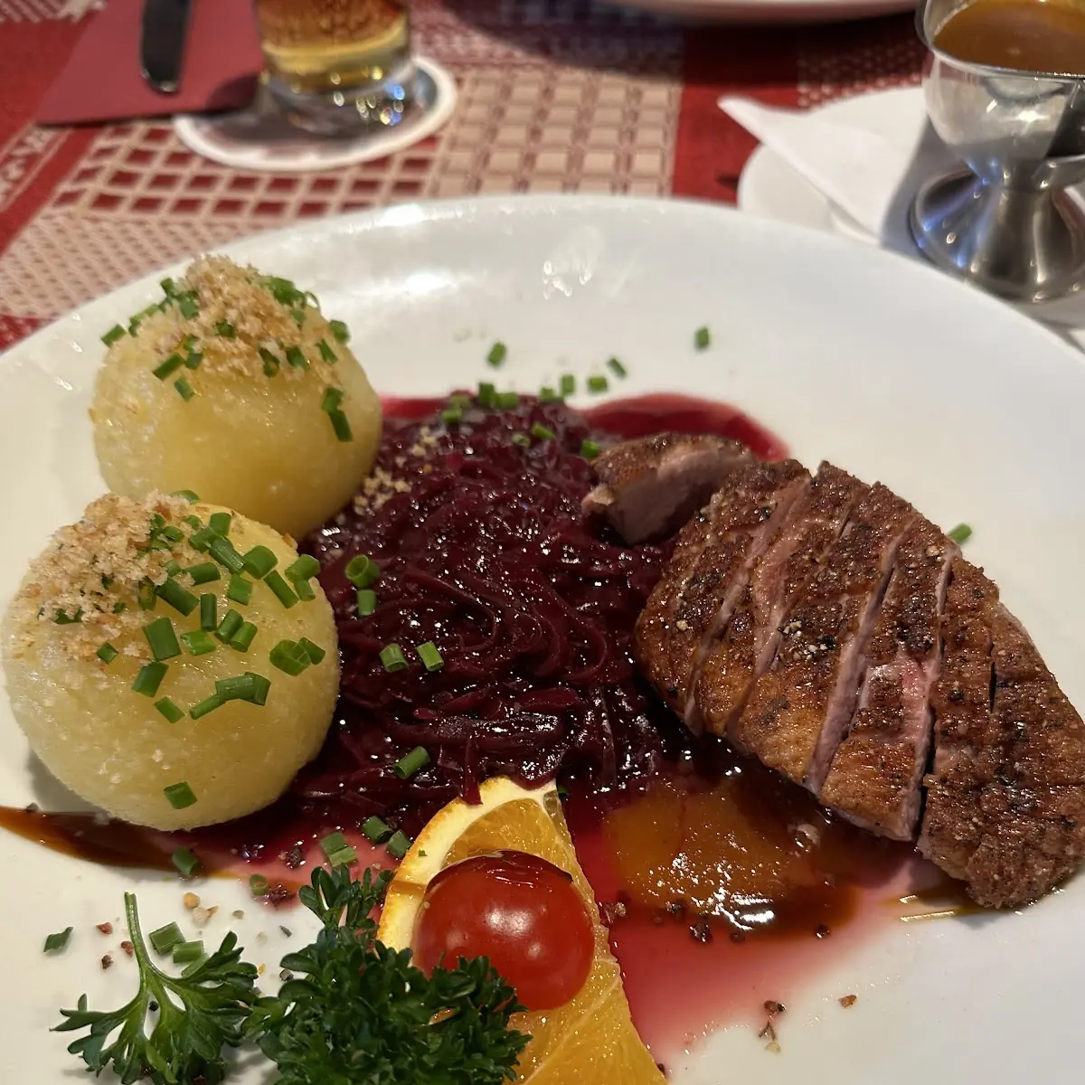 Ente Mit Orangensauce