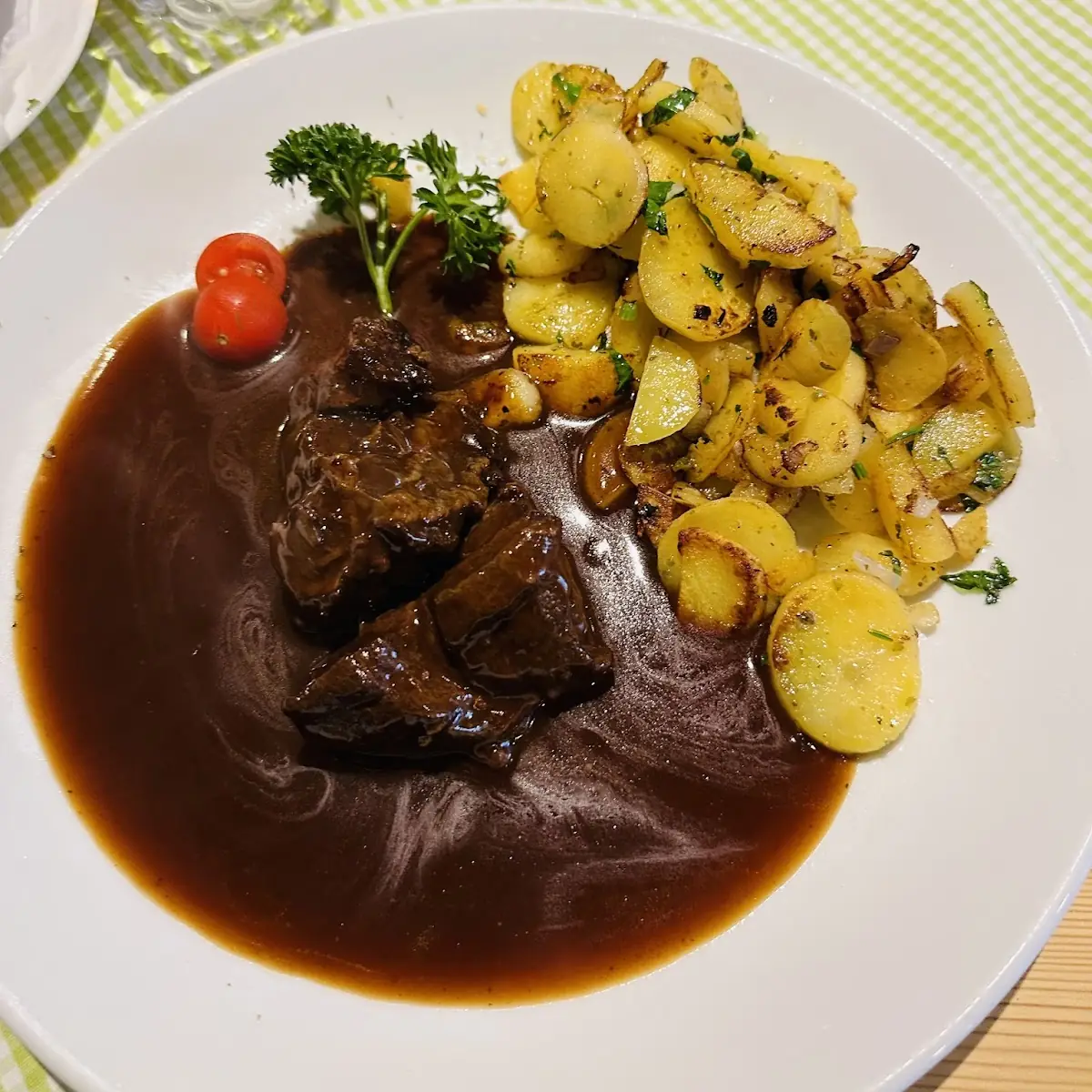 Hirschbraten