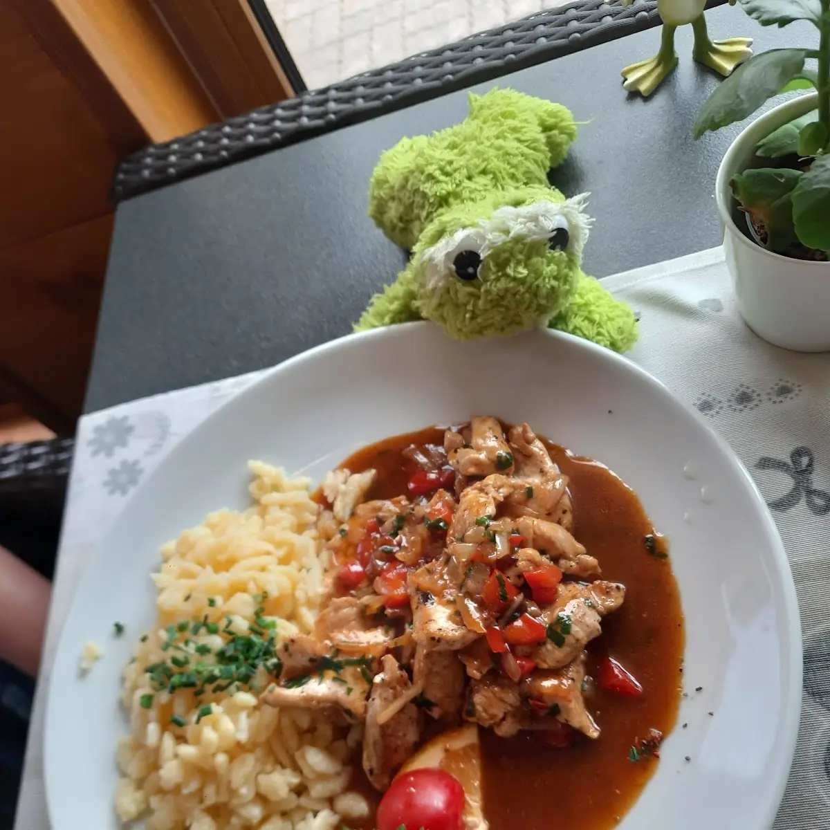 Putengeschnetzeltes Mit Froschi Unterwegs