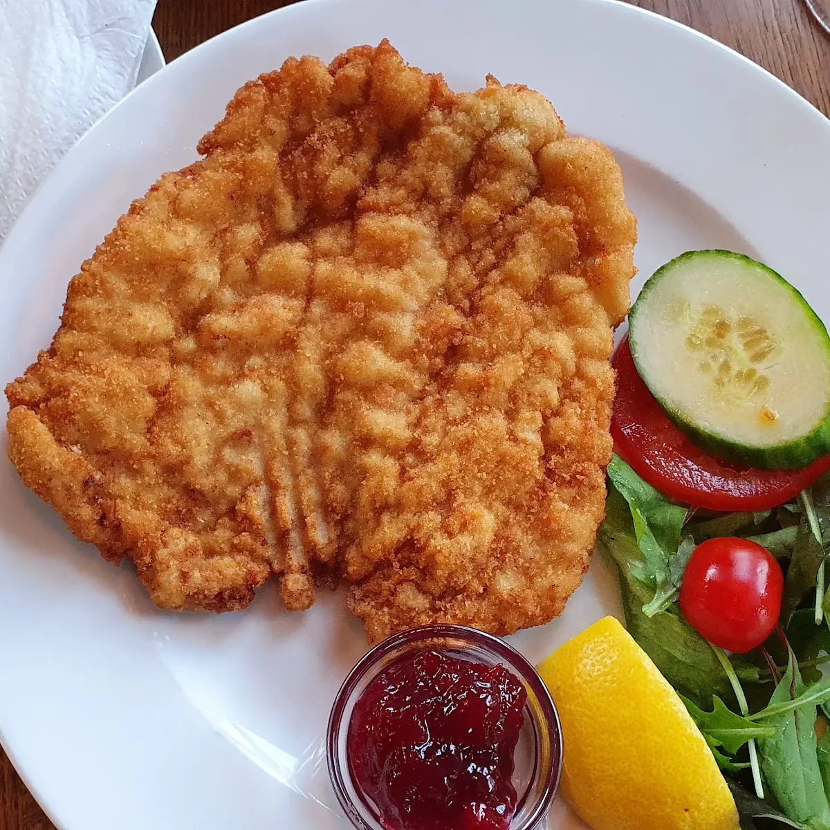 Backhendl Salat Steirische Art