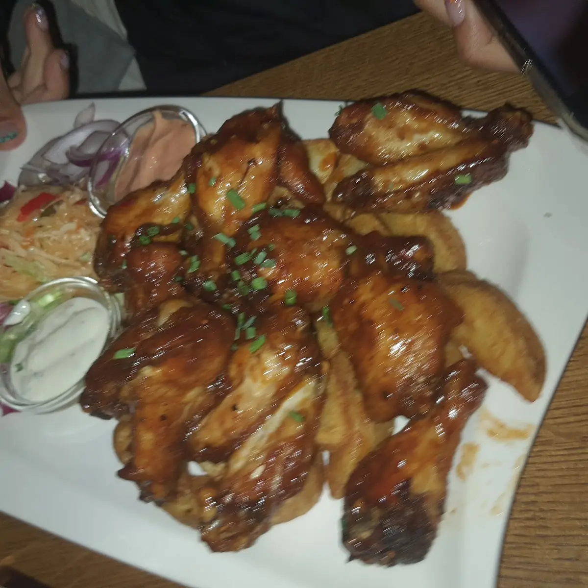Feurige Chicken Wings