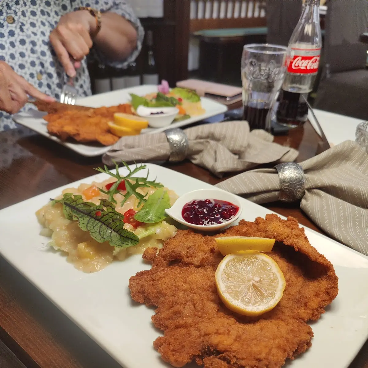 Wiener Schnitzel Met Aardappelsalade