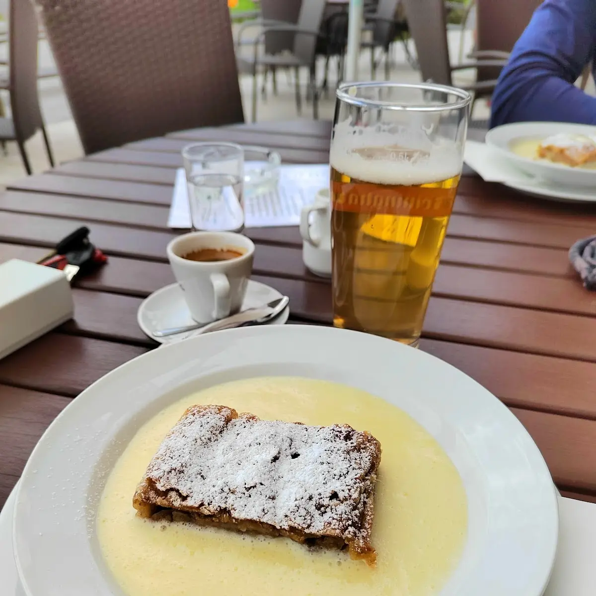 Apfelstrudel Mit Vanille Sauce