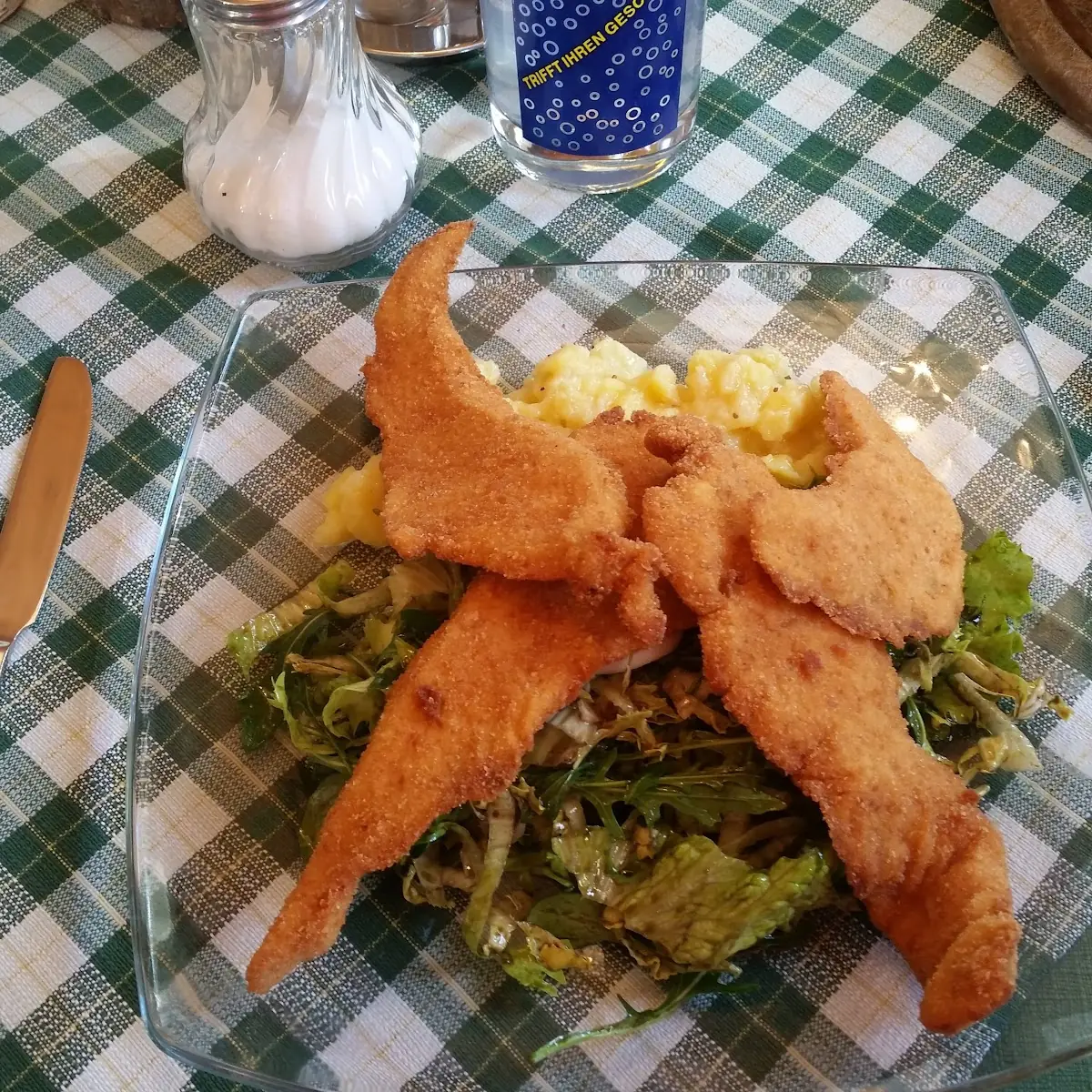 Backhendlsalat