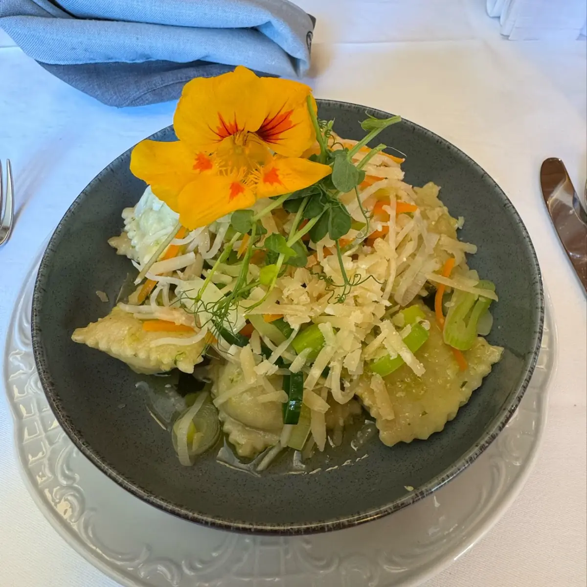 Bärlauch Ravioli