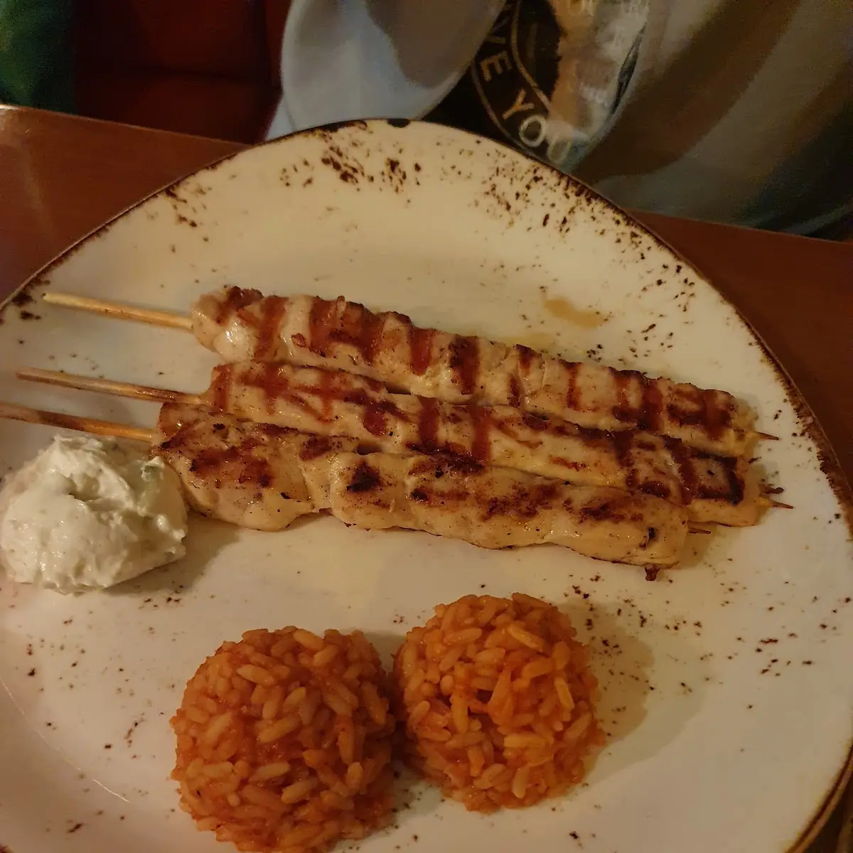 Hühner Souvlaki