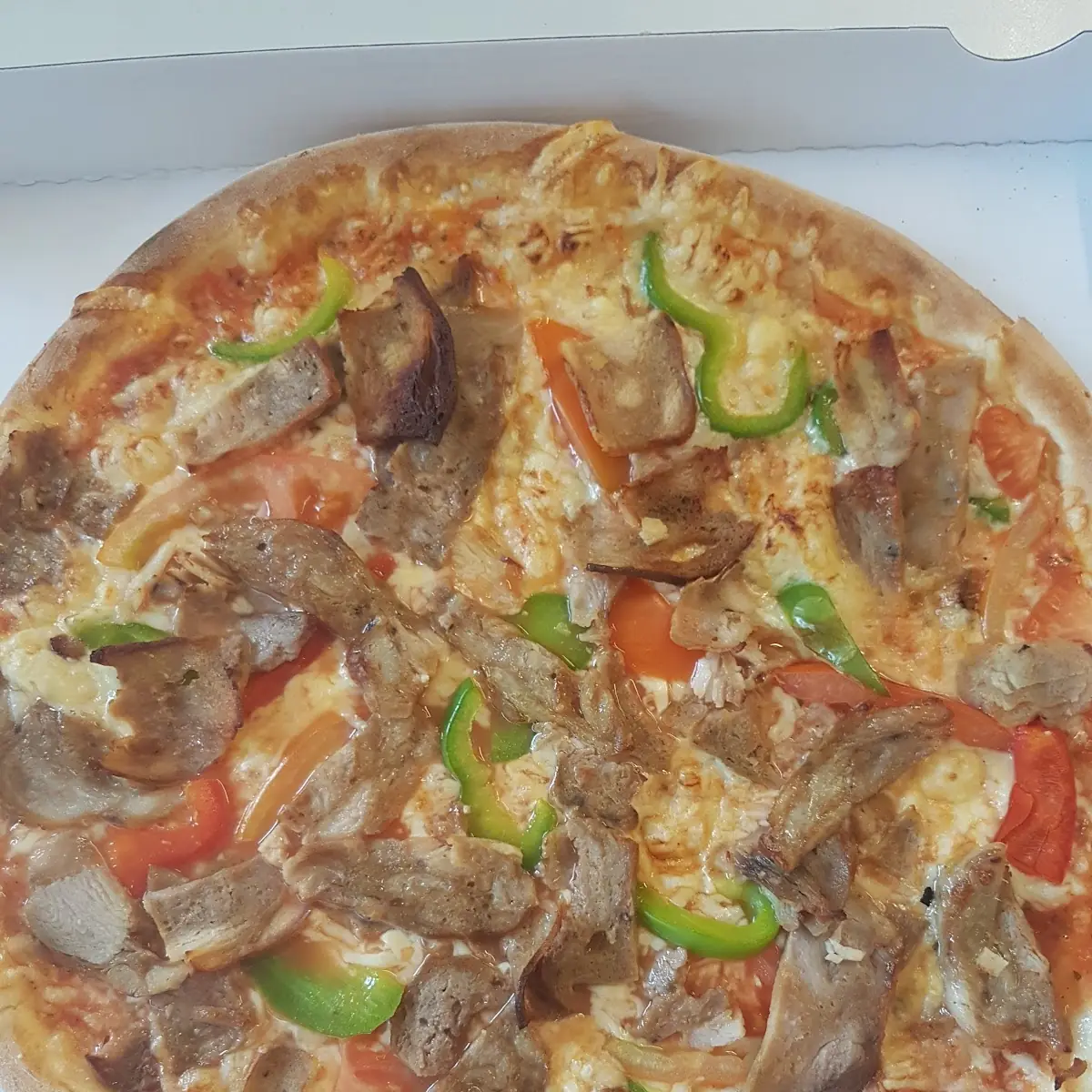 Kebab Pizza