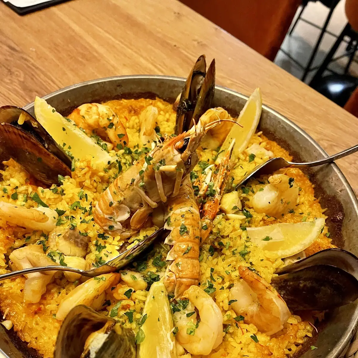 Paella De Marisco Meeresfrüchte-paella