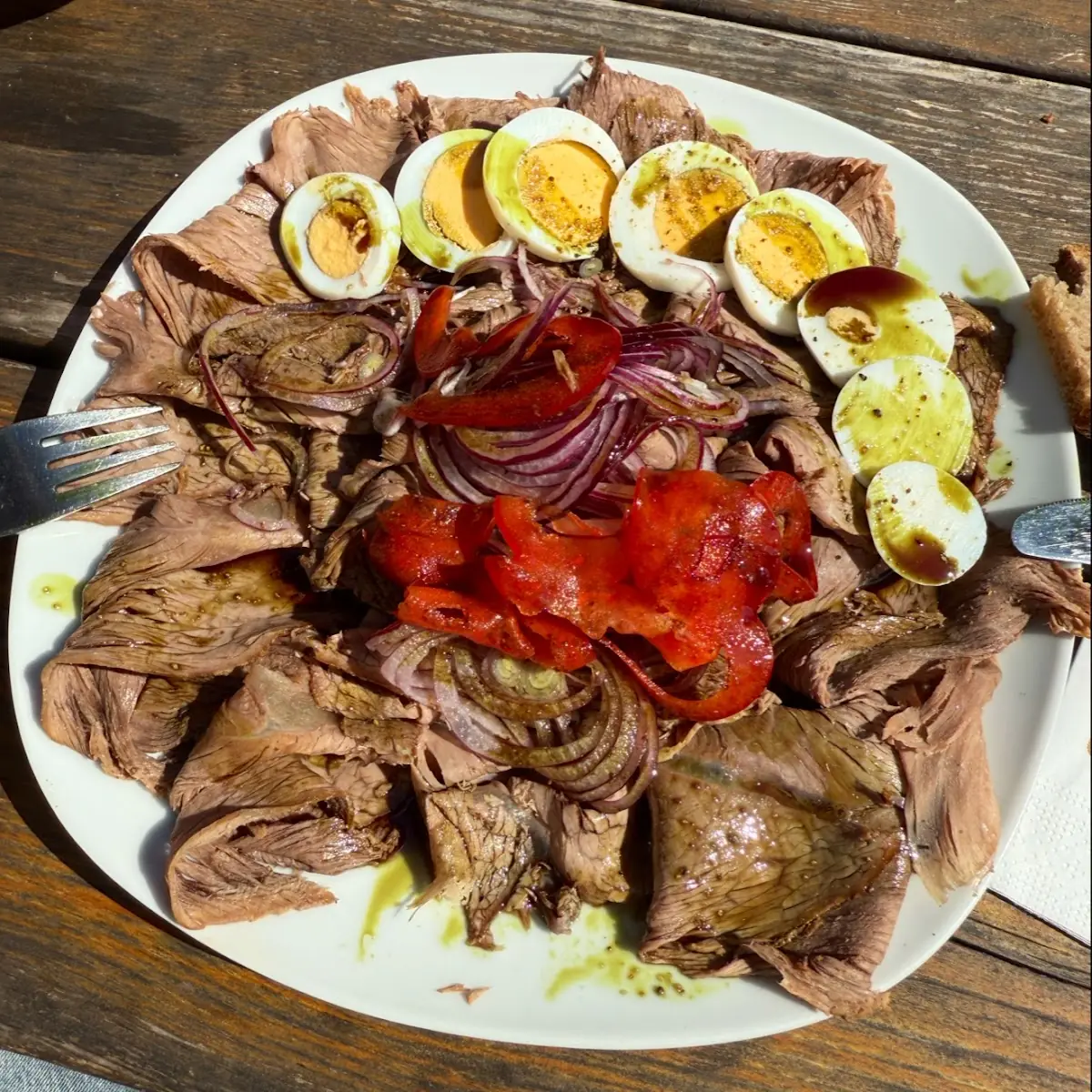 Saures Rindfleisch