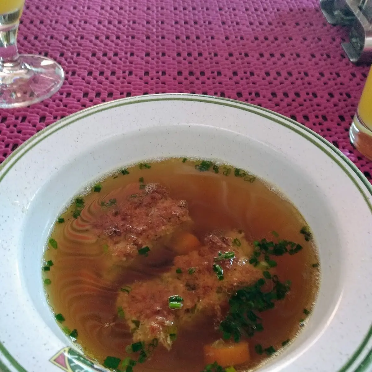 Schinkenschöberlsuppe