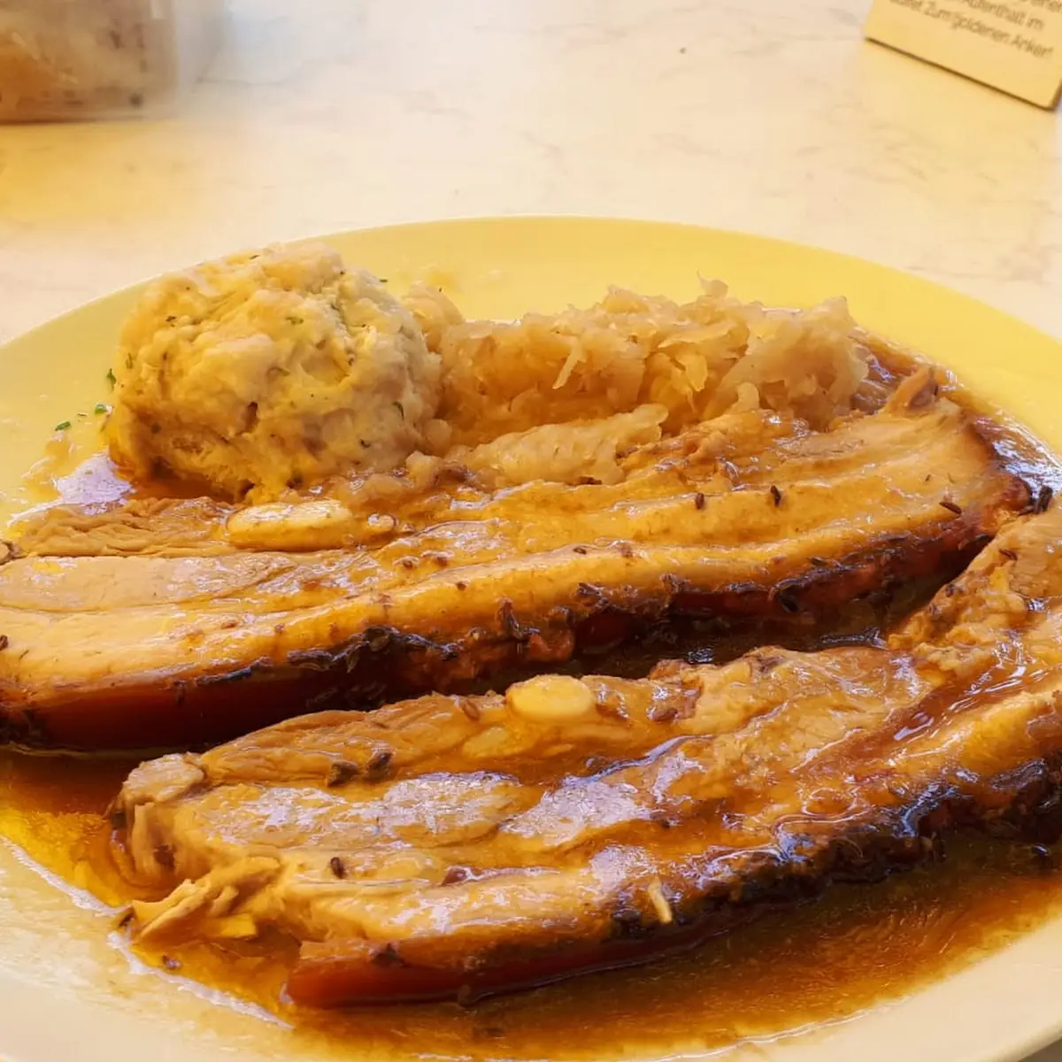 Oven-Fresh Roast Pork in a Beer Sauce