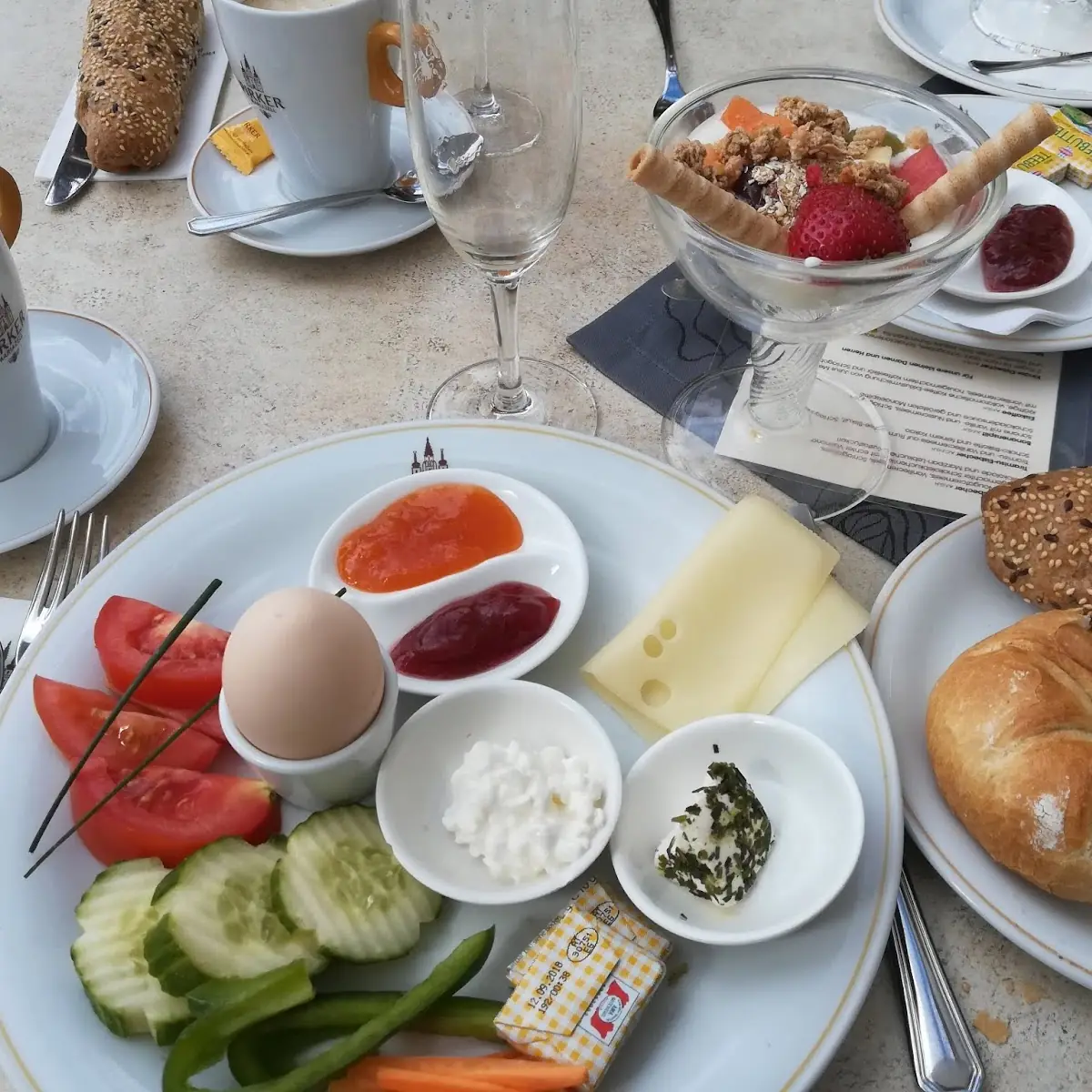 Vegetarisches Frühstück