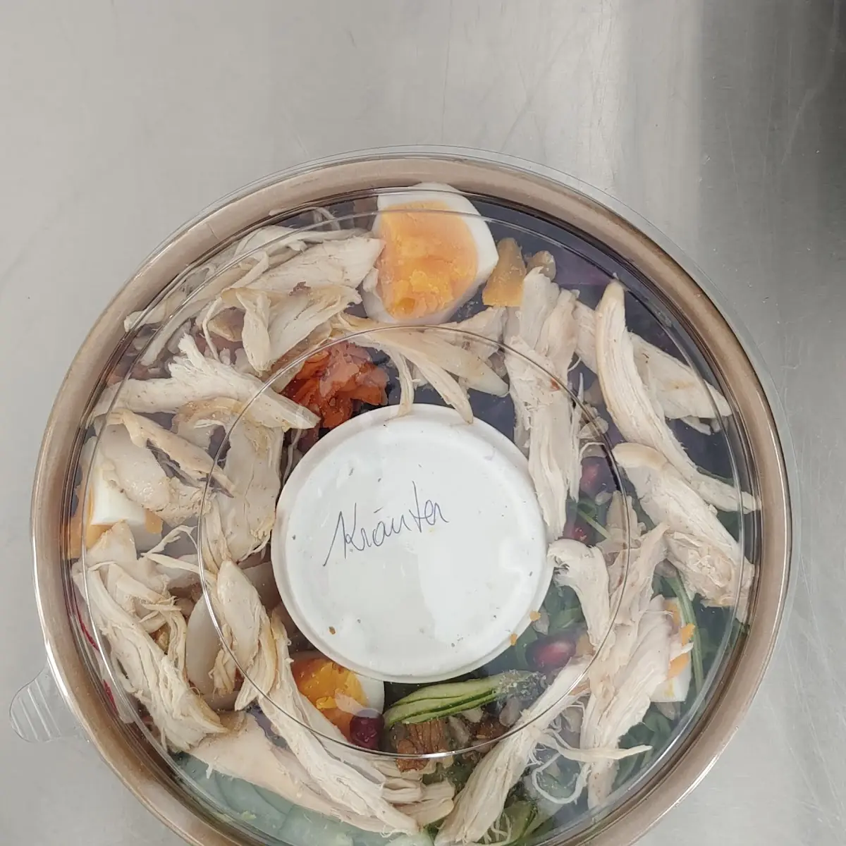 Bowl Mit Hendl Fleisch