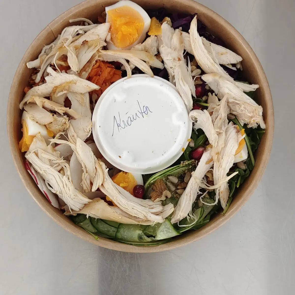 Bowl Mit Hühnerfleisch