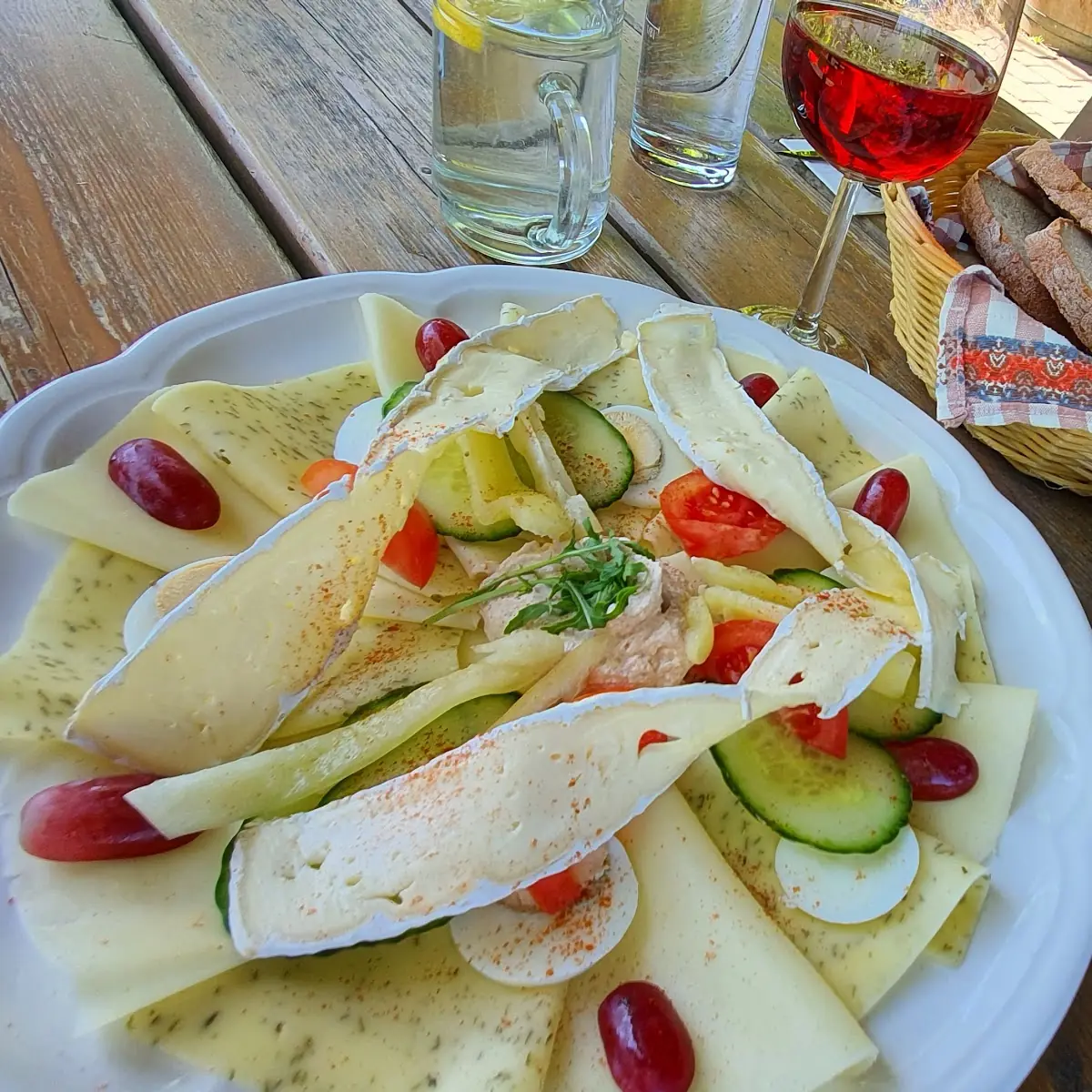 Käseteller Und Aufstrichteller