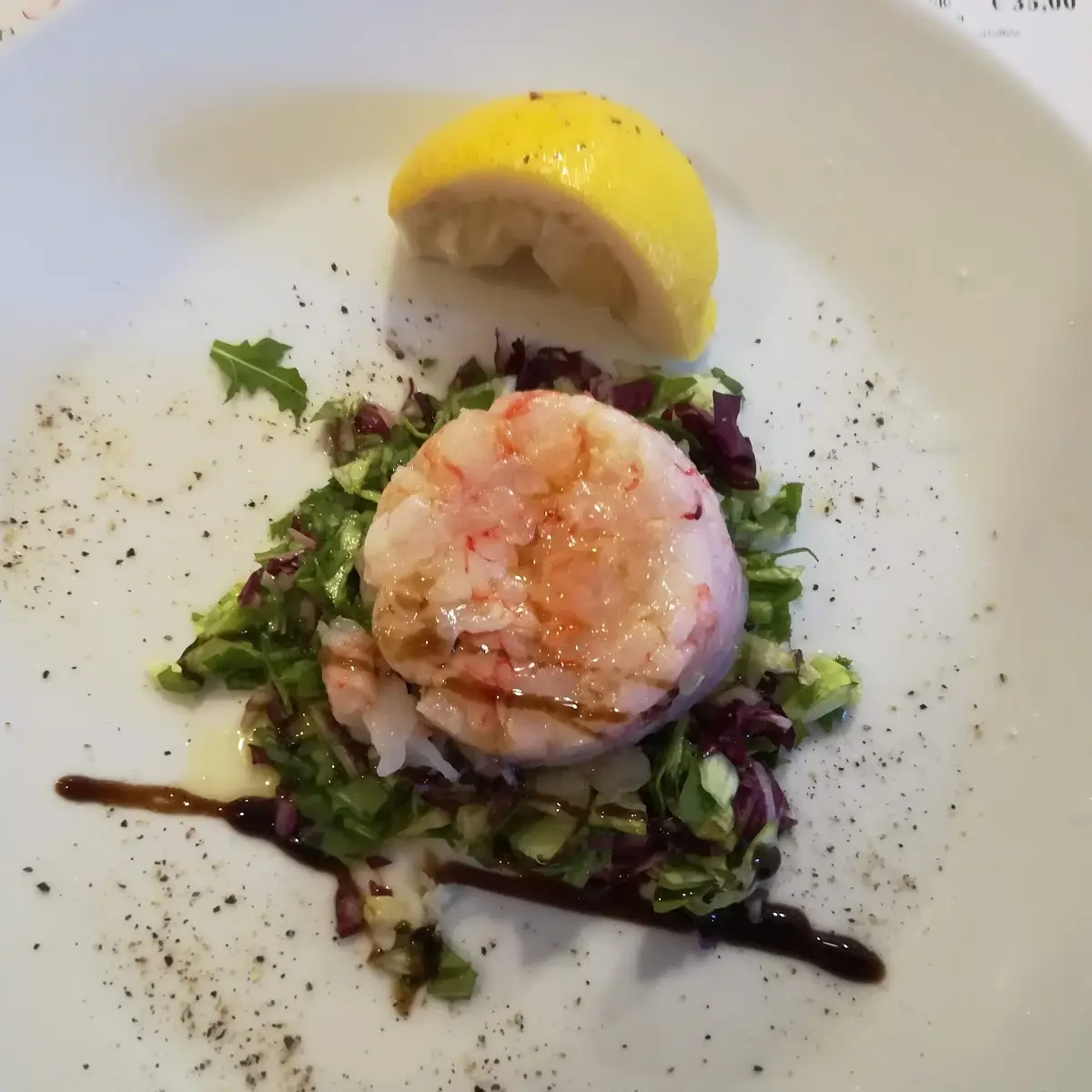 Scampi-tartare Kalt