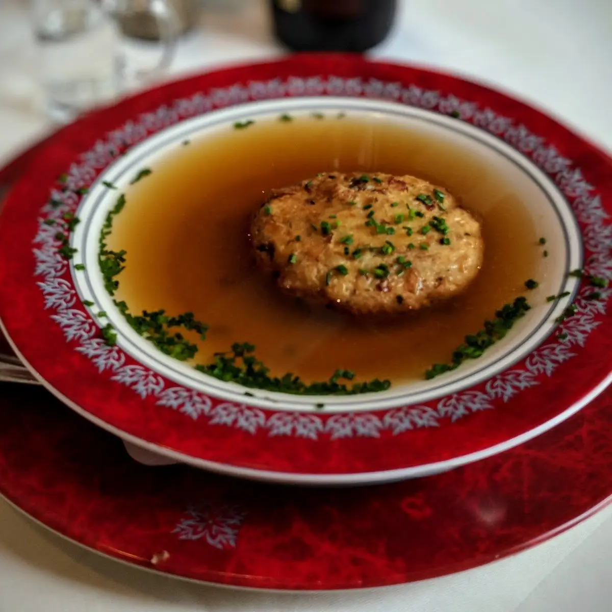 Klare Bergsteigersuppe Vom Mastochsen