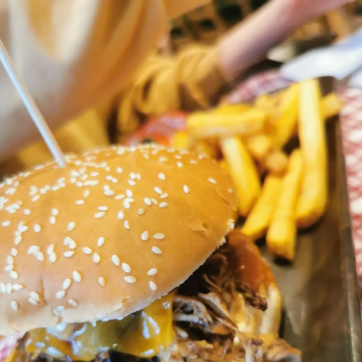 Pulled Pork Burger
