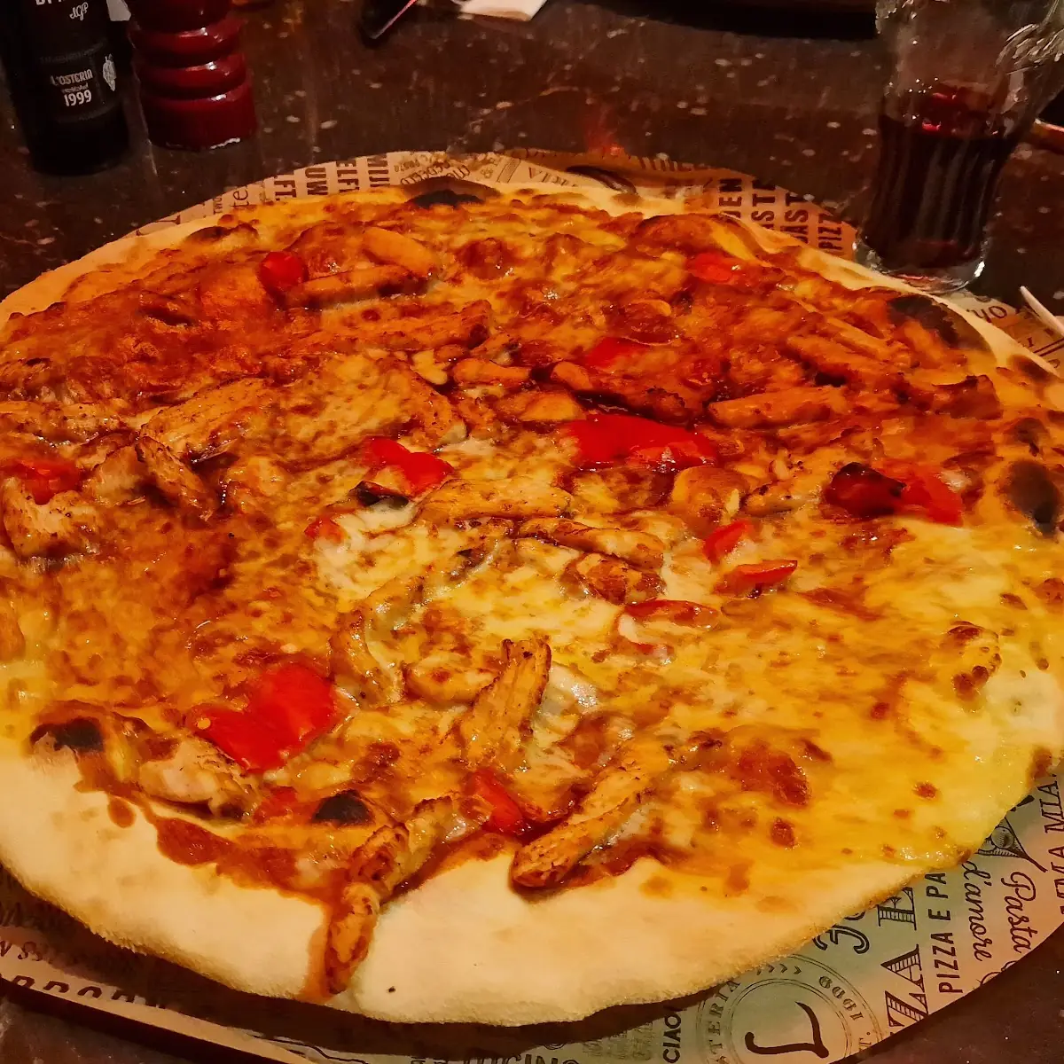 Pizza BBQ Chicken