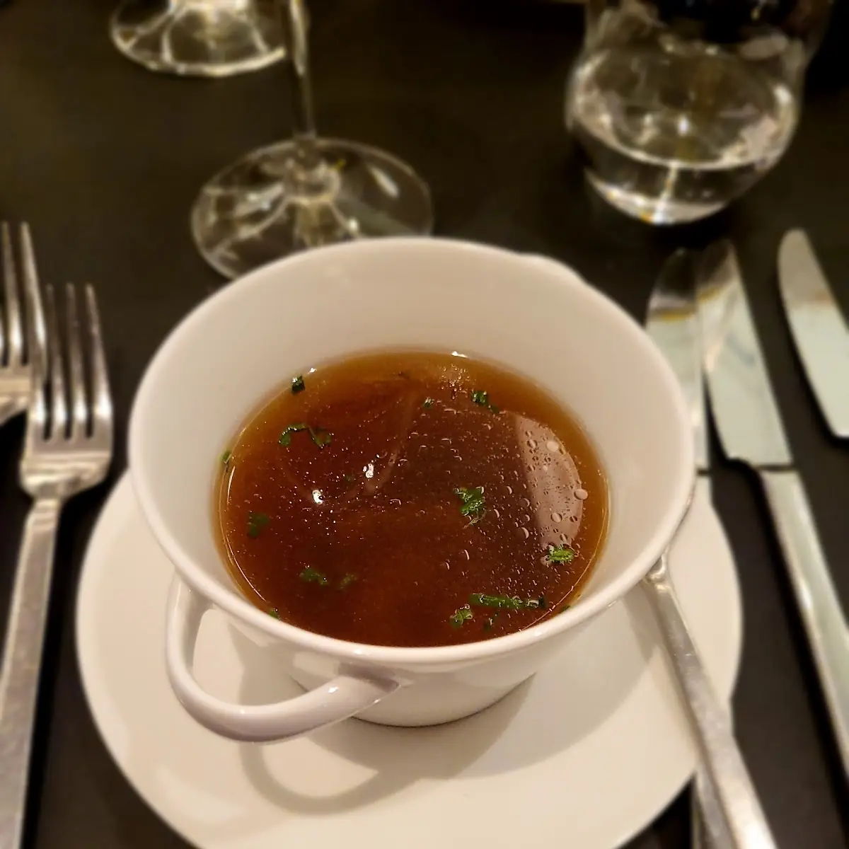 Clear Beef Consomme