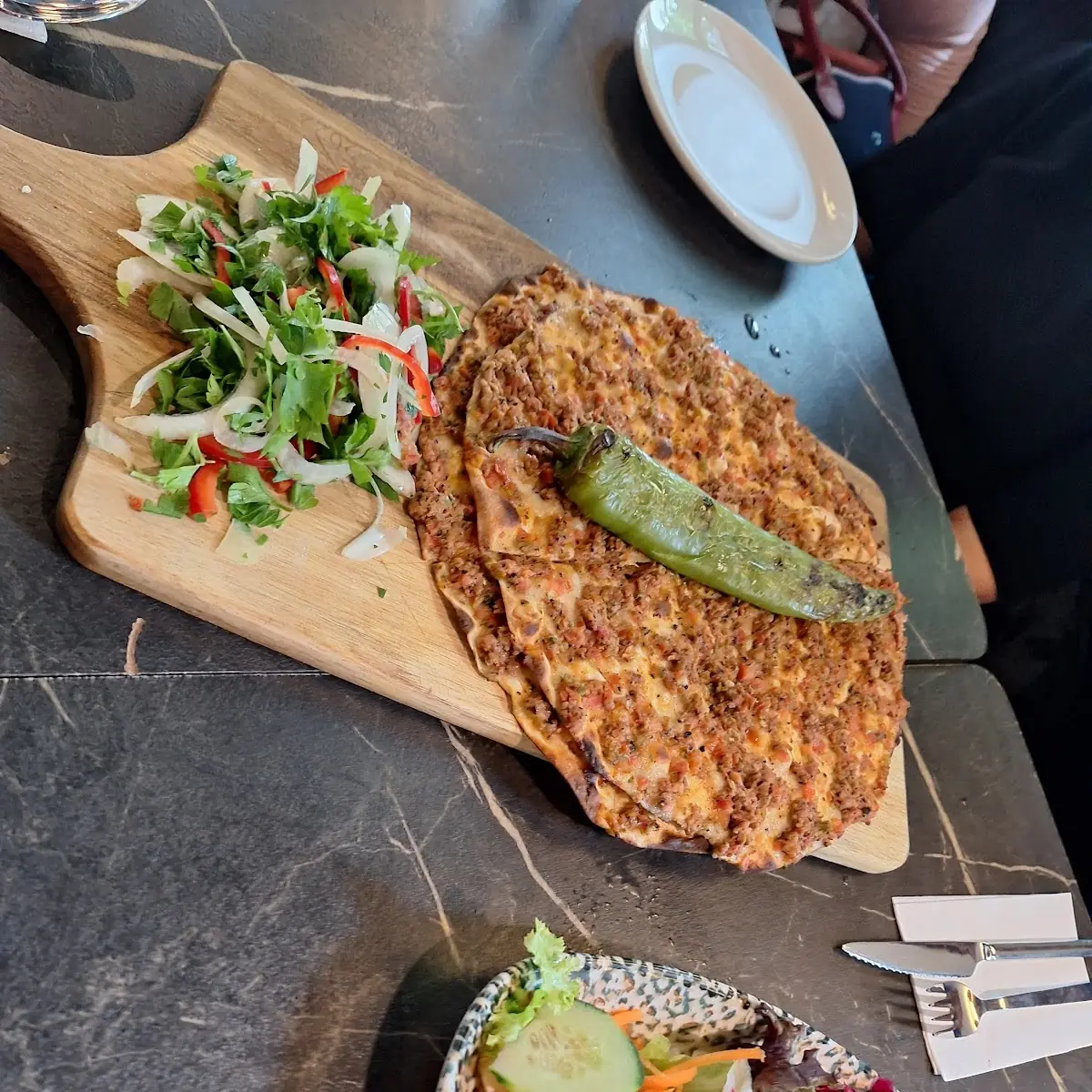 Fleisch Pide Hackfleisch