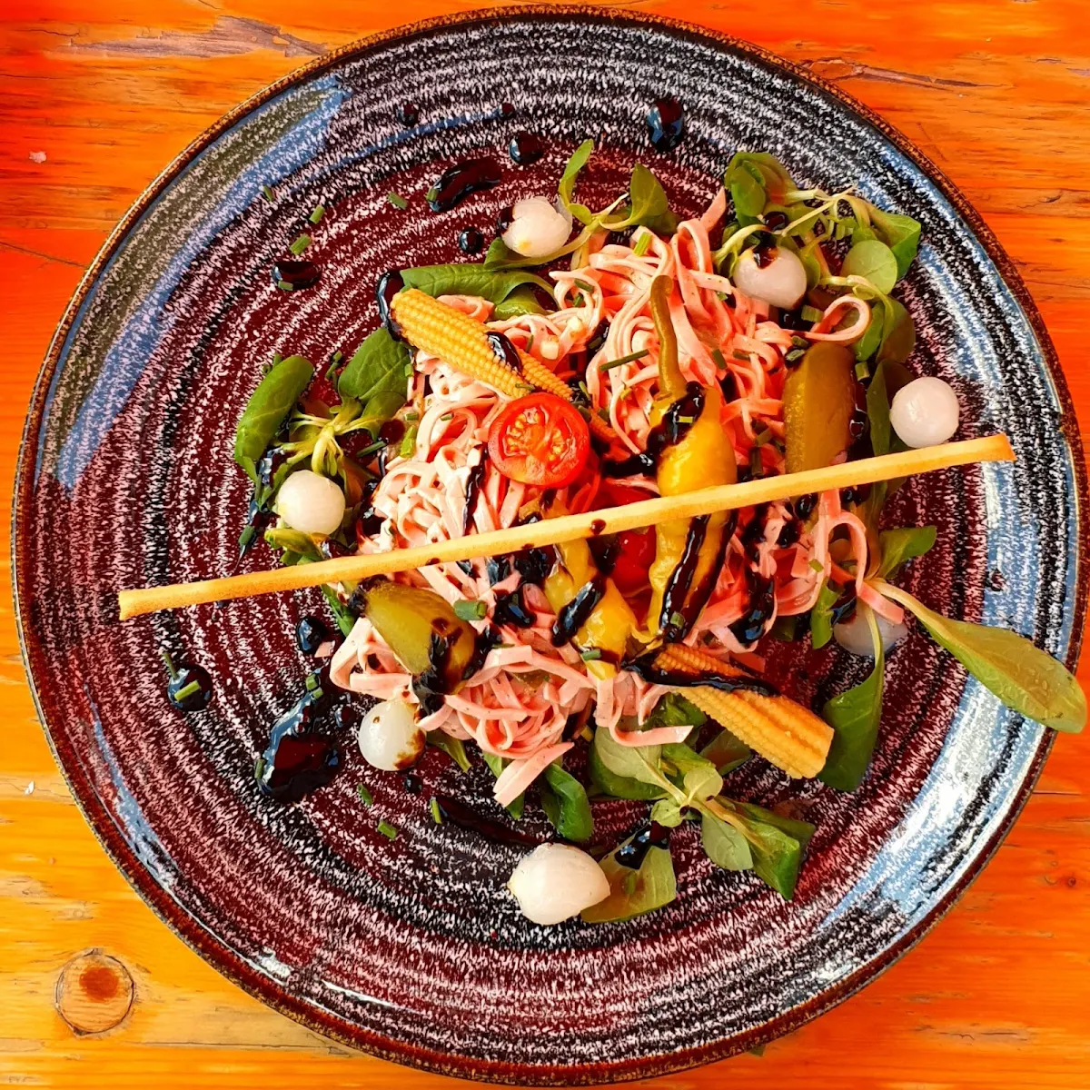 Pikanter Wurst Salat