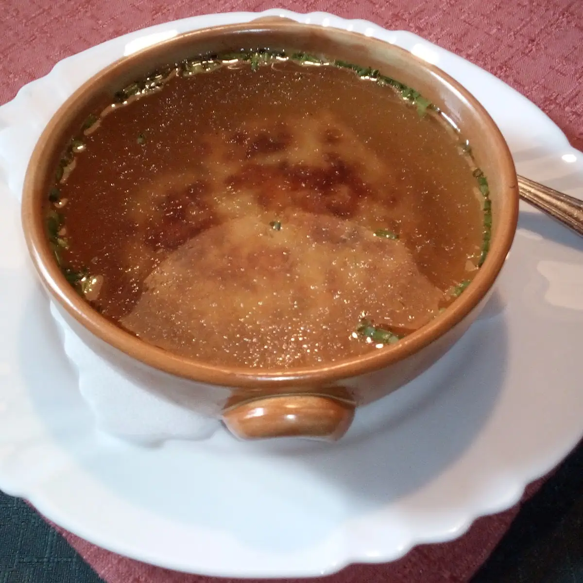 Kaspressknödelsuppe