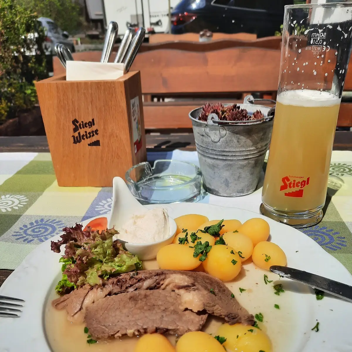 Ochsenfleisch M Kartoffeln