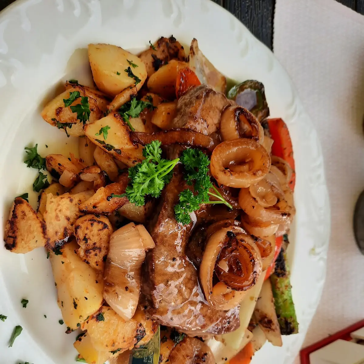 Zwiebelrostbraten