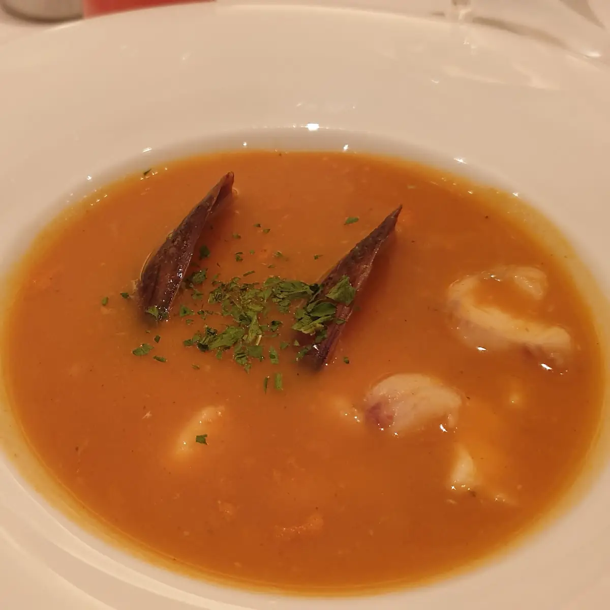 Pikante Fischsuppe