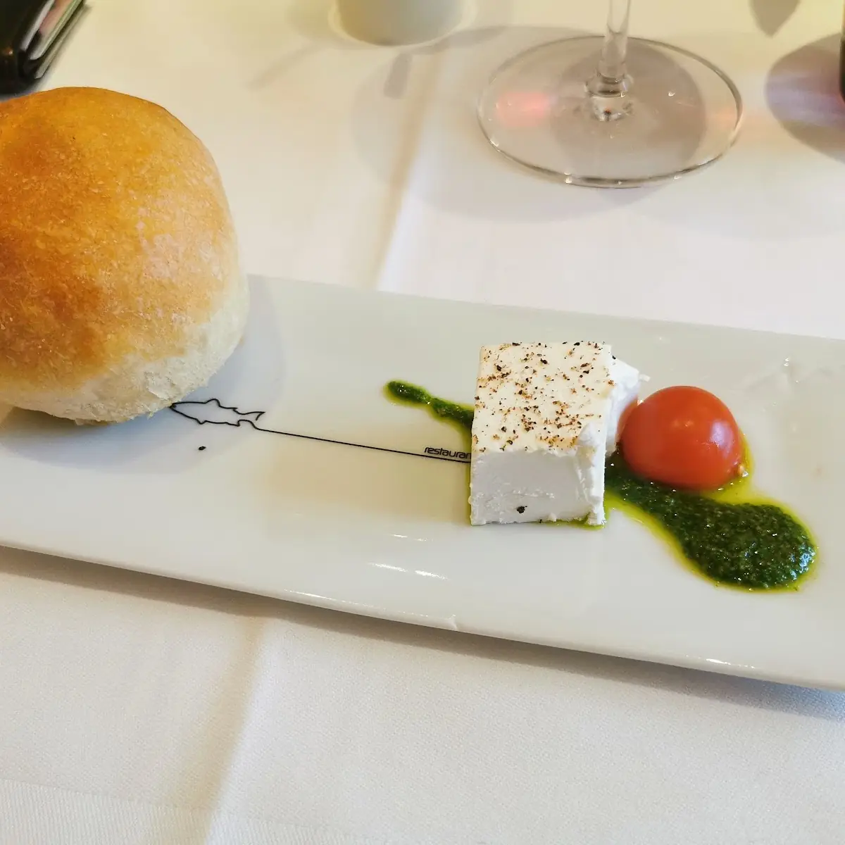 Schafskäse Mit Pesto