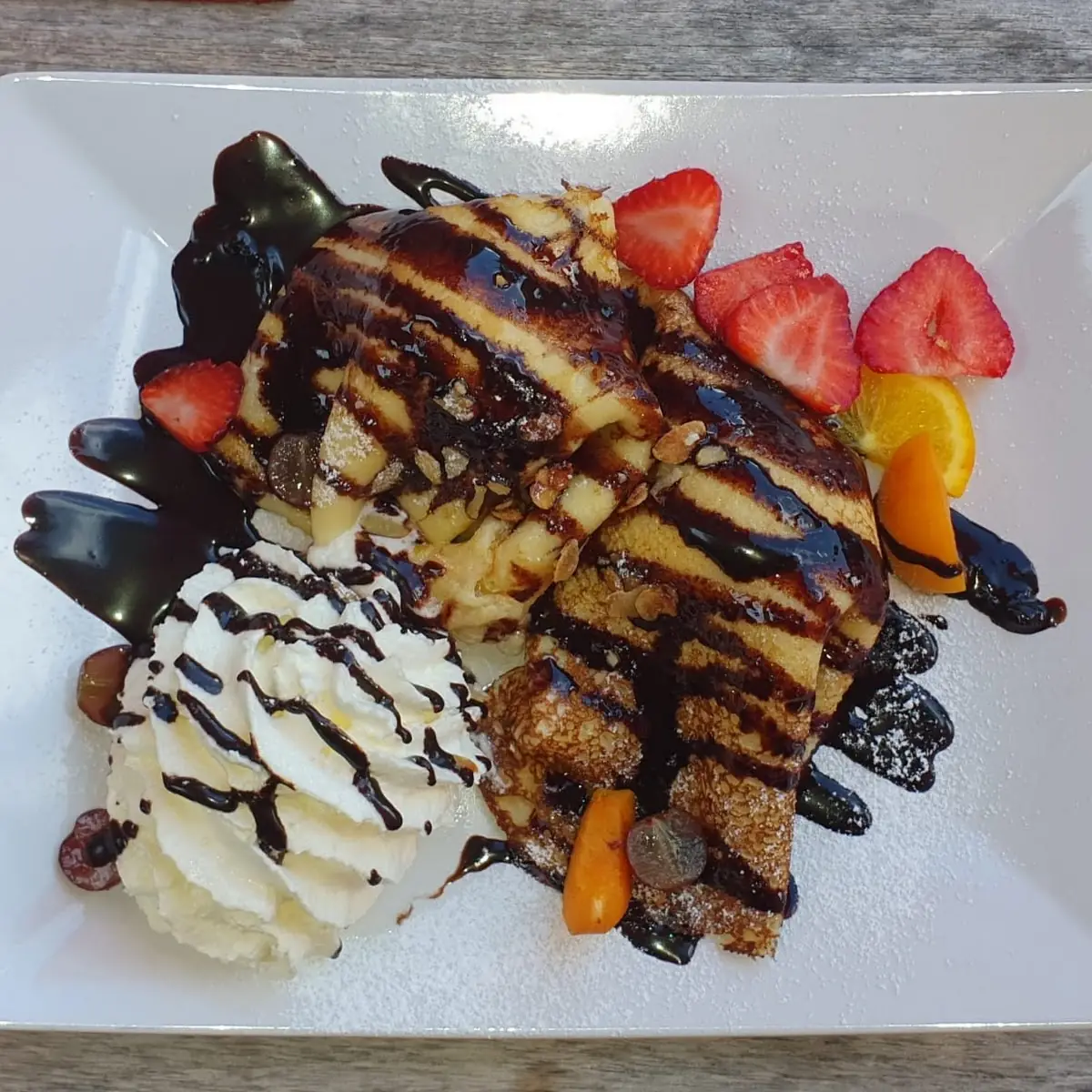 Palattschinken Mit Eis
