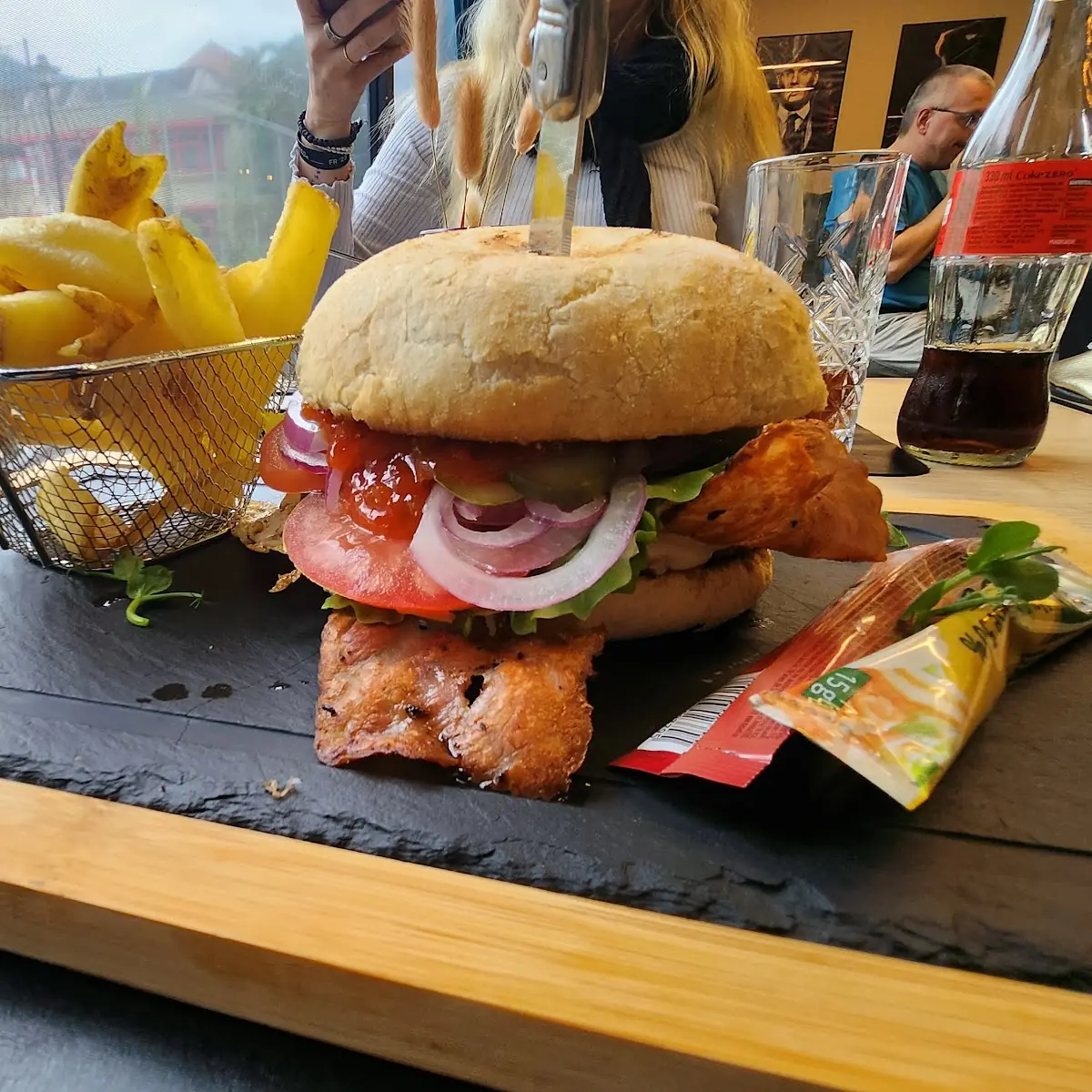 Texas Burger Menü