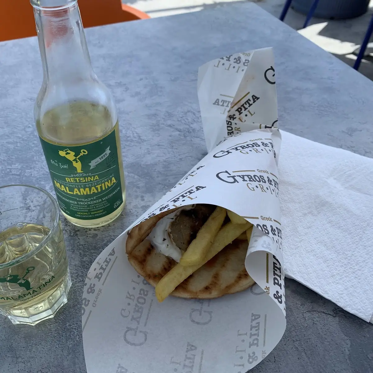 Gyro Sandwich