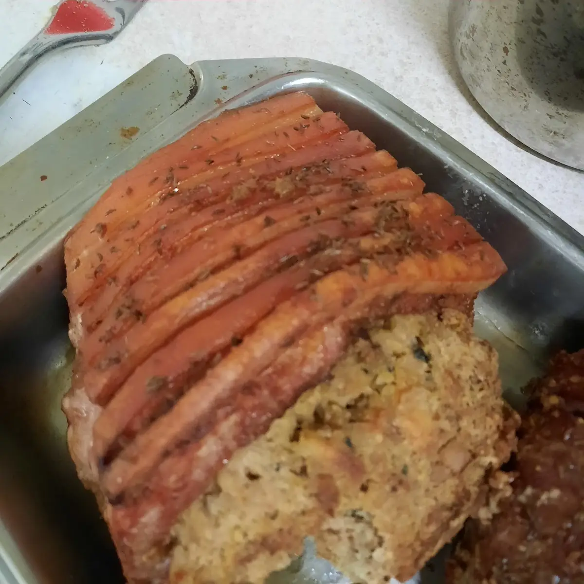 Gefüllter Schweinsbauch