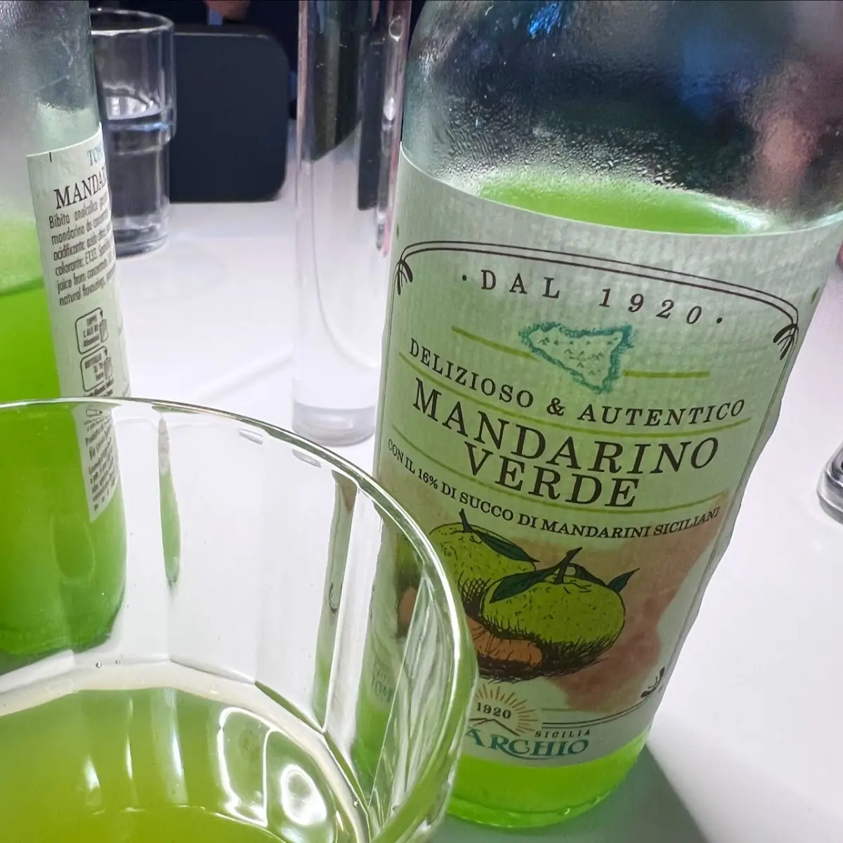 Mandarino Verde - Grüne Mandarinen Limo